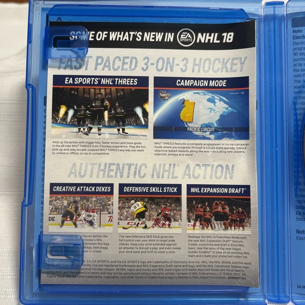 EA SPORTS PS4 NHL 18